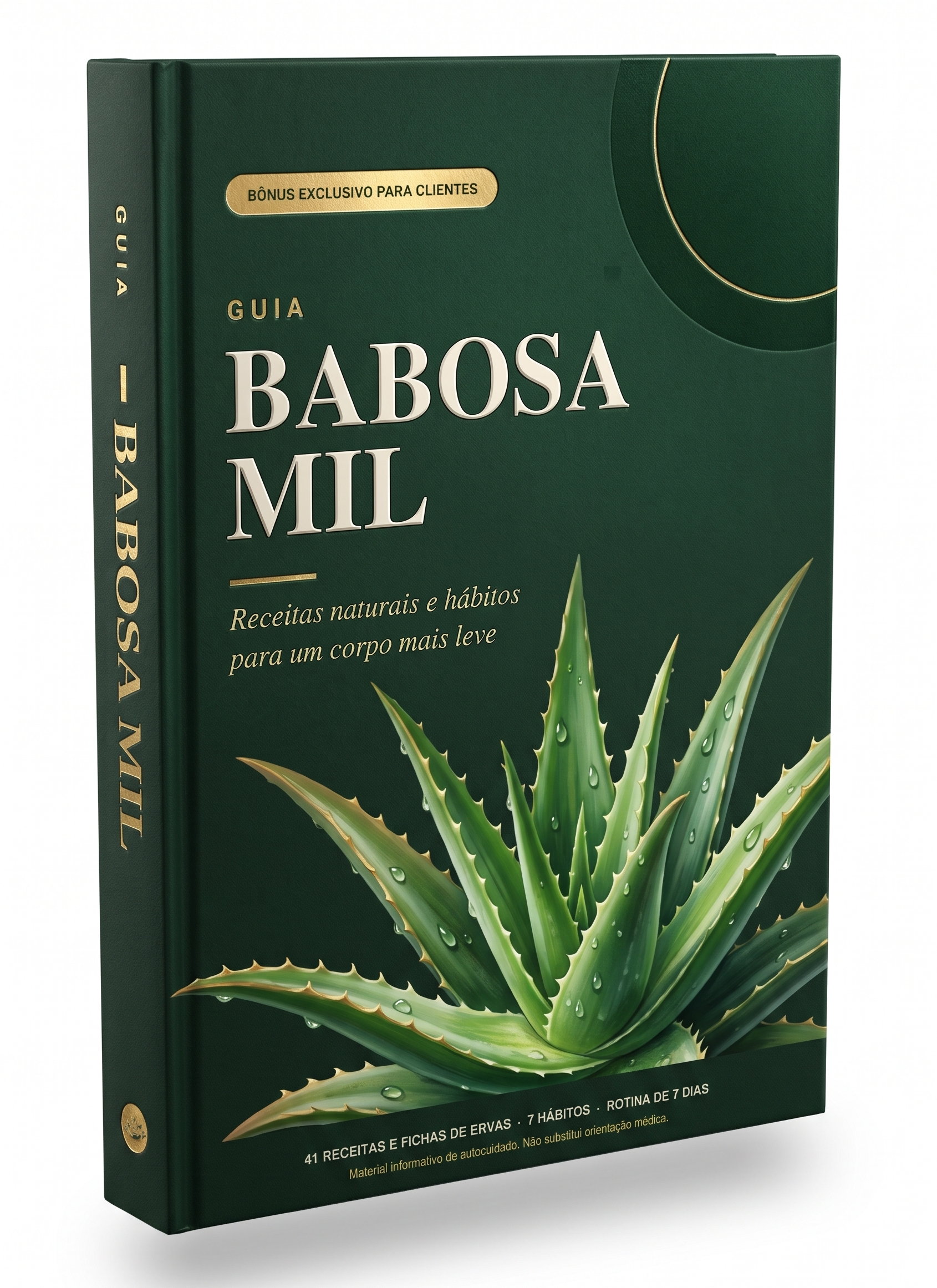 Manual de cuidados naturais Babosa Mil