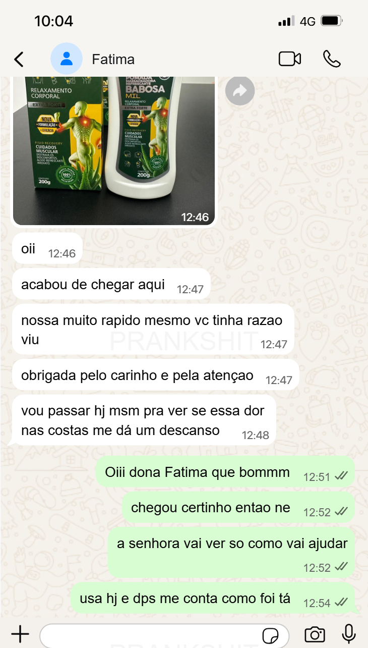 Depoimento de WhatsApp 1