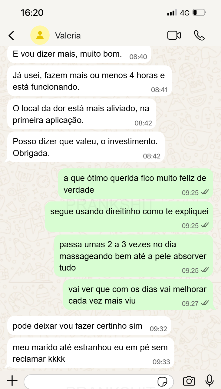 Depoimento de WhatsApp 3